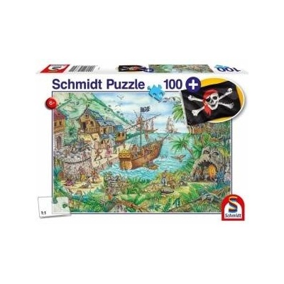 Schmidt Spiele Пъзел Schmidt Spiele In the Pirate Bay флаг 100 Части