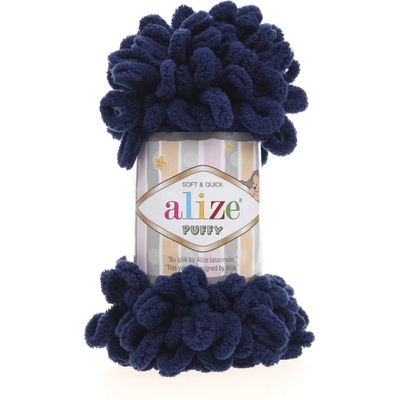 Alize Puffy 100g Farba: modrá tmavá 58