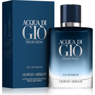 Giorgio Armani Acqua di Gio Profondo 2024 Refillable Парфюм EDP за мъже 50ml