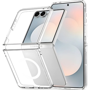 Tech-Protect FlexAir Hybrid MagSafe калъф за Samsung Galaxy Z Flip 8 - Прозрачен KP41360