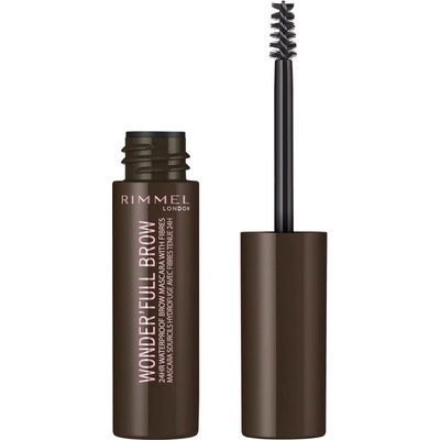 Rimmel Wonder'Full Brow řasenka na obočí voděodolná Dark 4,5 ml – Zbozi.Blesk.cz