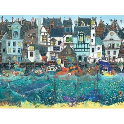 Ravensburger - Puzzle Harbour of Wonders - 1 500 piese