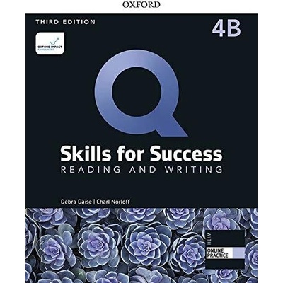 Q Skills for Success 4 Reading & Writing Student´s Book B with iQ Online Practice, 3rd
