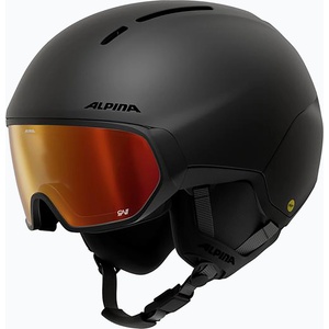 Alpina Скиорска каска Alpina Vizzard QV MIPS black matte