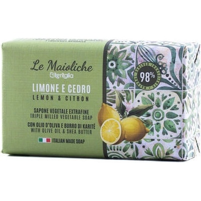 Iteritalia Citron rastlinné toaletné mydlo 175 g
