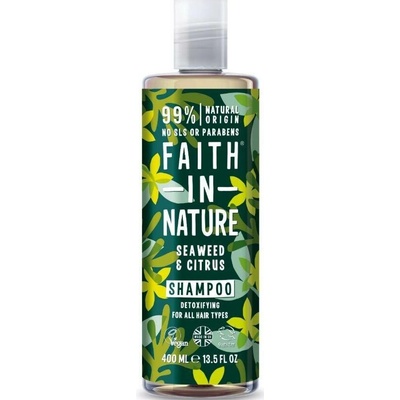 Faith in Nature přírodní šampon s mořskou řasou 400 ml