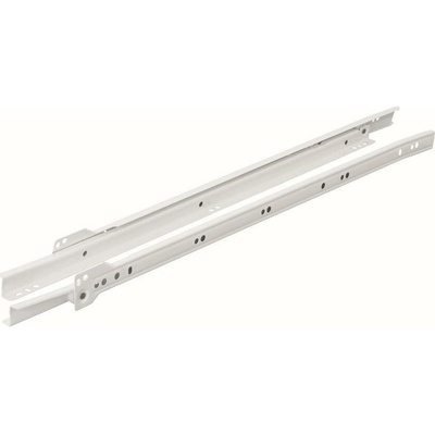 Walteco Rolničkový výsuv 550 mm biely 20 kg 1 pár 90508