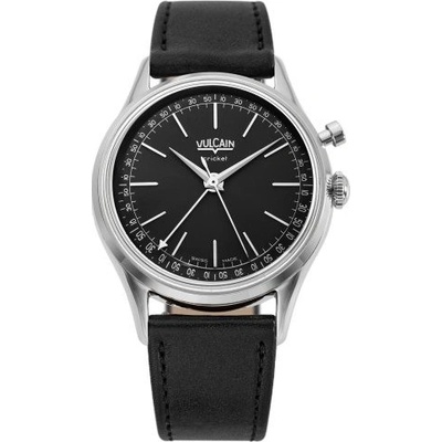 Vulcain Cricket President Black Black Plain