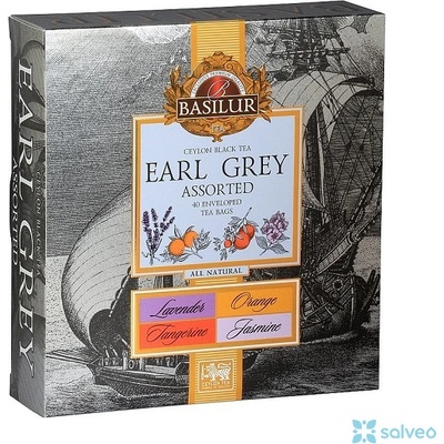 Basilur Earl Grey Assorted 40 x 2 g