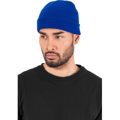 Urban Classics Шапка бийни в кралско син цвят Heavyweight Beanie UB-1500KC-00205 - Син, размер one size