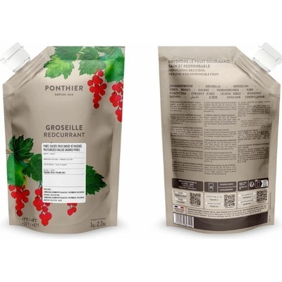 Ponthier pyré Červená ríbezľa 1000 g