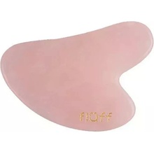 Fluff Kámen Gua Sha růžový křemen