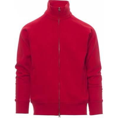 PAYPER panama+ summer s00542-0358 / Мъжки суитшърт с цип по цялата дължина - червен s (s00542035803000s)
