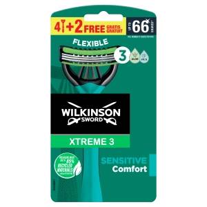 Wilkinson Wilk Xtreme3 Sensitive (4+2безплатно/бли)