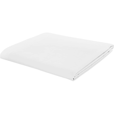 Catherine Lansfield Бял чаршаф от перкал 180x260 cm Easy Iron Percale - Catherine Lansfield (BD/18277/W/SFL/WH)