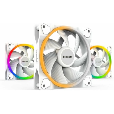 be quiet! Light Wings WHITE 120mm PWM high-speed Triple-Pack BL101