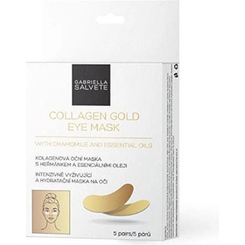 Gabriella Salvete Collagen Gold hydratačné očné vankúšiky 5 ks