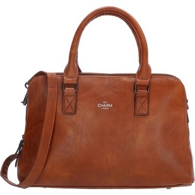 Charm London Hnědá elegantní shopper kabelka „Chelsea“
