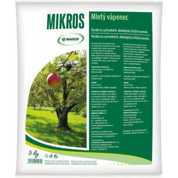 MIKROS Mletý vápenec 5 kg