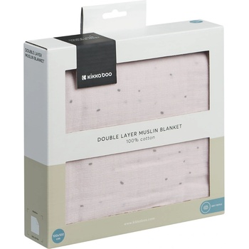 Kikka Boo Oдеяло от муселин двупластово 100х100 см Hedge-hugs (31103010086)