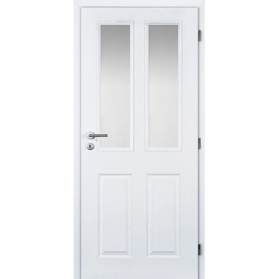 Doornite Achilles 80 L, 846 × 1983 mm, lakované, levé, bílé, prosklené C1M4W2.80L1.XE