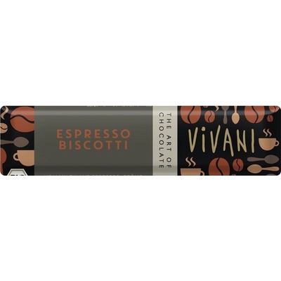 VIVANI Čokoládová tyčinka espresso 40 g – Zbozi.Blesk.cz