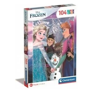 Clementoni Disney Frozen puzzle 104pcs - mallbg - 25,41 лв