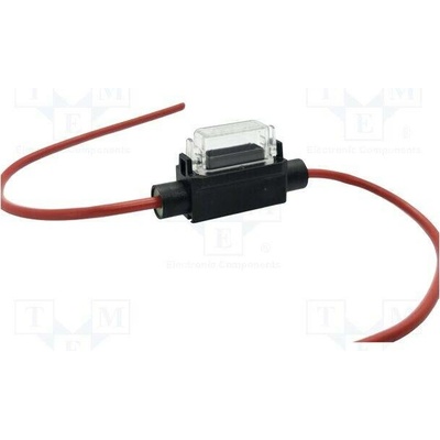 ELED H7335 Zásuvka; na kabel; Výv: vodiče x2; Rozm: 42x16,5mm; Dél: 130mm