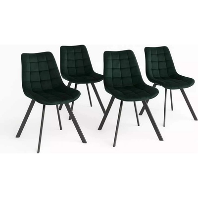 LuxuryForm Design Orlen Velur lahvově zelená 4 ks
