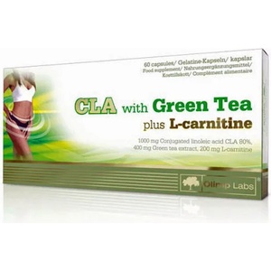 Olimp Sport Nutrition CLA with Green Tea Plus L-Carnitine капсули 60 бр.