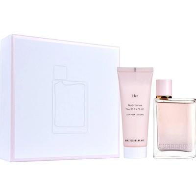 Burberry Her pre ženy EDP 50 ml + telové mlieko 75 ml darčeková sada