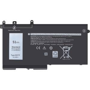 Dell Dell, 3 клетки, 11.4V, 47Wh, Заместител (D-BS-0124)