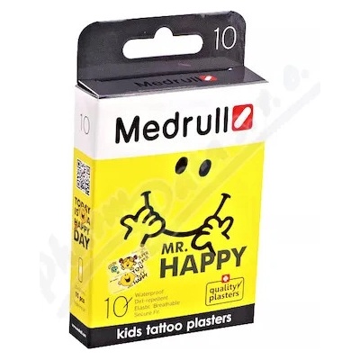 Náplast Medrull dětská Kids tetovací (Tattoo) 10 ks