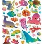 Dalprint Paper stickers - Sea animals 34pcs