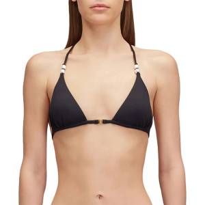 SUNDEK Moray beaded bikini top - Black (Black 01)