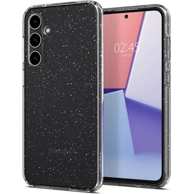 Spigen Блестящ Калъф за Samsung S23 FE, Spigen Liquid Crystal Glitter Quartz Case, Прозрачен (ACS06370)