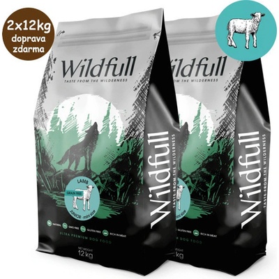 Wildfull Dog Junior GF Lamb & Pumpkin 2 x 12 kg