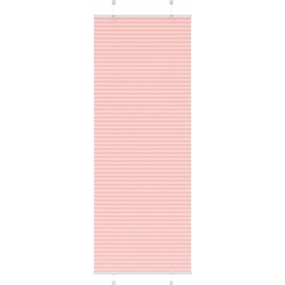 VidaXL Roleta plisé 75 x 200 cm růžová