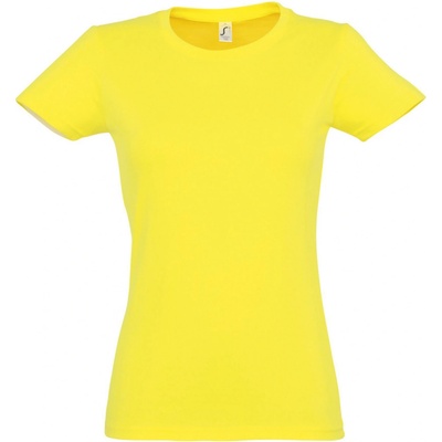 SOĽS Imperial Dámske triko s krátkym rukávom SL11502 Lemon