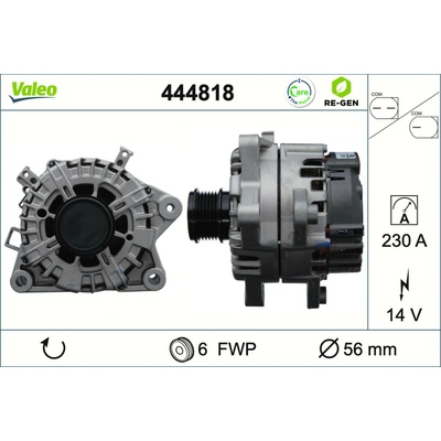 Alternátor VALEO 444818