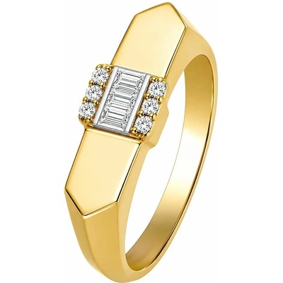 Zlaton Prsten žluté zlato s diamanty 000362411230