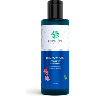 Green idea olej sprchový Lotos květ 200 ml