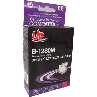 Compatible Мастилница UPRINT LC1280XL/1240, BROTHER, Magenta (7219)