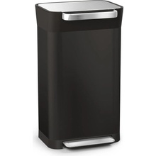Joseph Joseph Odpadkový kôš stláčací – kompaktor Titan 30 L Steel 30146, čierny