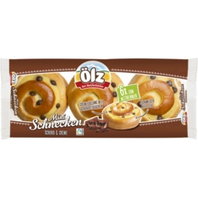 Ölz slimáky mini krémové s čokoládou 300 g