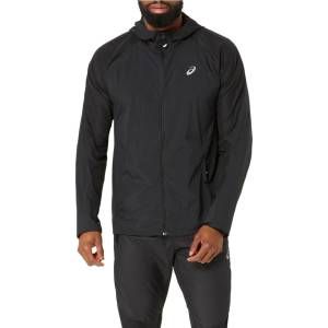 Asics Мъжко яке за бягане Asics Road Packable Jacket Running jacket - Performance Black (028-0675-0213)