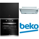 Set Beko BIM25302X + HII64400MT + CTB6407X