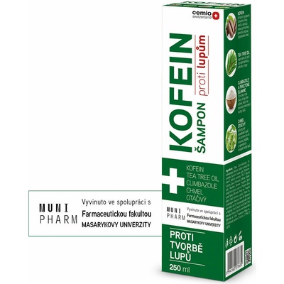 Cemio kofeínový šampón proti lupinám 250 ml