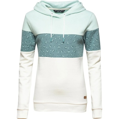 Chillaz Суитшърт с качулка CHILLAZ Walchsee Hoody Women aqua/green/white 40