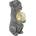 GLOBO 33889 - LED соларна декорация LED/0, 02W/3V IP44 куче (GL8089)